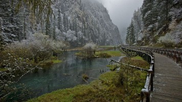 背包客父母带四岁女儿每天徒步15公里