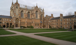 front view of oxford university the chairman's bao