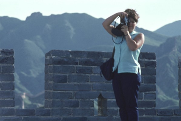 Solange Brand on the Great Wall