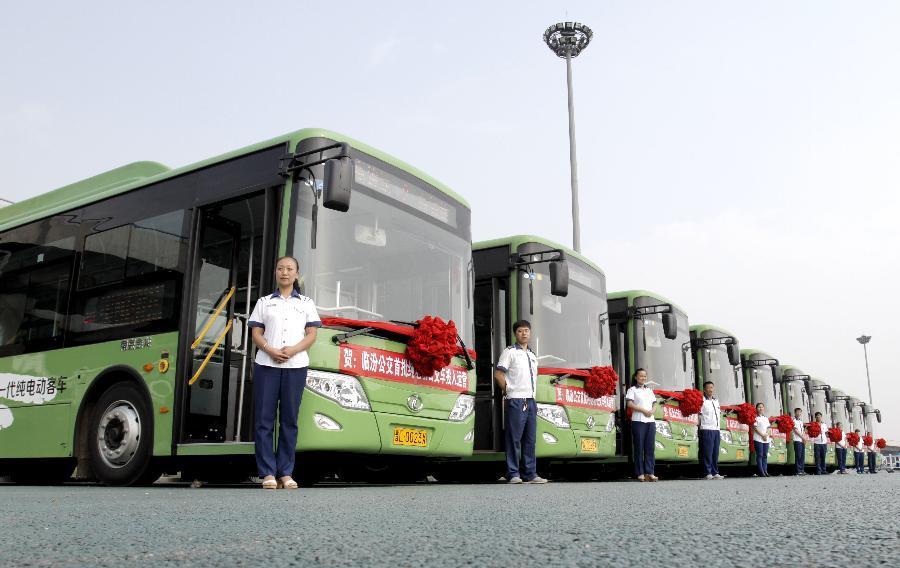 2025年全球过半公车将为电动车 electric busses in china