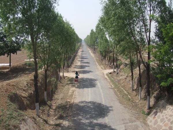 到2020年,中国所有农村将通路通车 country road in china