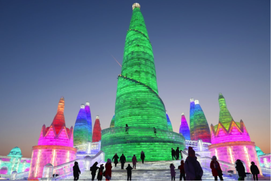 The Awe-Inspiring Sculptures from the Harbin Ice Festival 2018