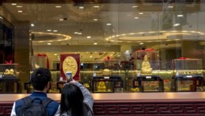 a shop window in China today - The Chairman's Bao