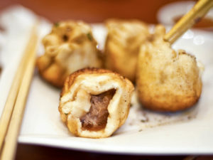 Pan-fried pork dumplings - The Chairman's Bao