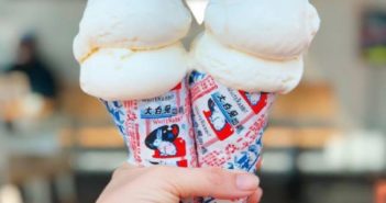 美国推出中国大白兔奶糖口味冰淇淋 white rabbit candy ice cream in US