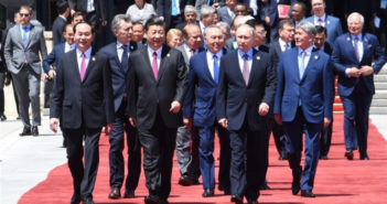 新国家加入“一带一路” world leaders exiting belt and road forum in beijing