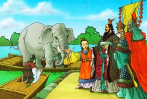 Cao Chong Weighs the Elephant