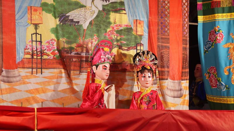 puppet show in hainan china