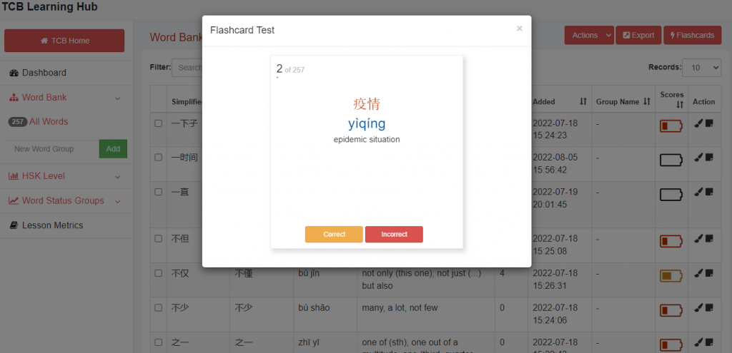 The Chairman's Bao Flashcards 2