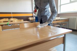 Beijing Schools Carry Out Flood Recovery Work Ahead of New Semester