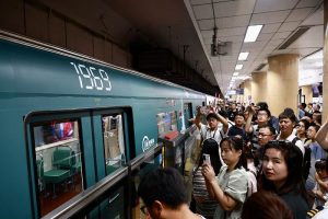 "Time Travel" Trains Launched on Beijing Subway