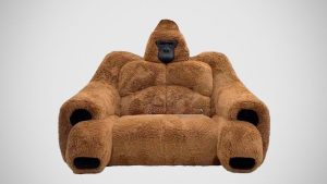 Chinese Company Builds Gorilla Sofas Designed by AI