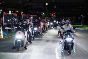 Gogoro Hosts Scooter Night Ride in Kaohsiung