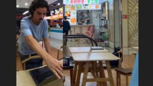 Man Leaves Laptop Alone for 30 Minutes in Social Experiment