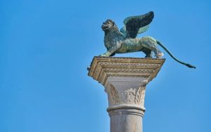 Was Venice's Winged Lion Brought from China by Marco Polo's Family?