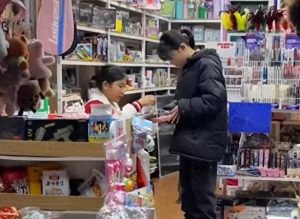12-Year-Old Girl Opens Small Stationery Shop