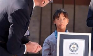 12-Year-Old Sets Two Martial Arts World Records in Italy