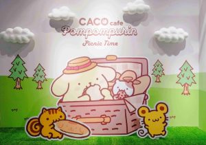 Caco Cafe Brings Pompompurin to Taiwan