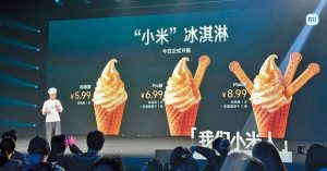 Xiaomi Launches Its Own Ice Cream