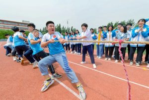 Students Activities Held Ahead of Gaokao to Relieve Stress