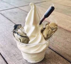 Oyster Ice Cream in Japan Goes Viral