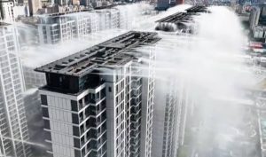 The Science Behind China's Rooftop Rain Cooling System