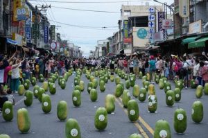 Watermelon Event Held in Taiwan for Dragon Boat Festival