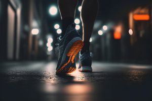 Adidas Hosts Night Running Event in Shanghai