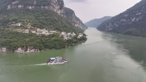 Water Buses Take Children to School in Yunnan